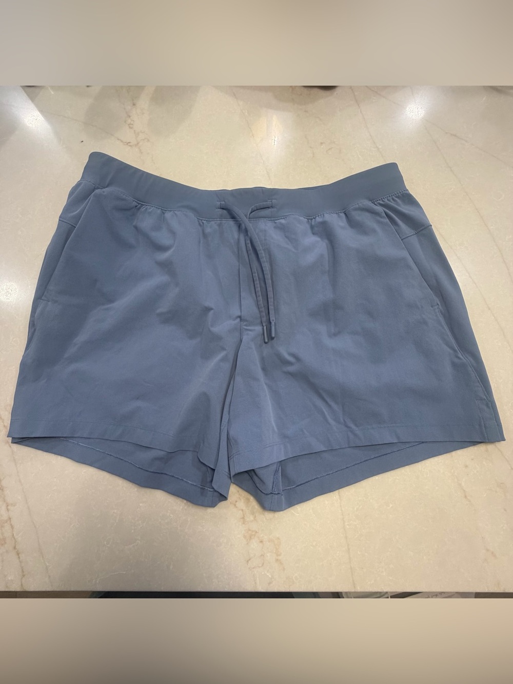 Lululemon Mens Zeroed In 5” Linerless Shorts Light Blue Size XXL